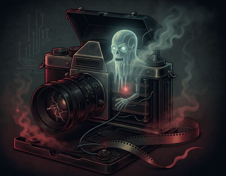 AI Ghost in the Machine - Made with AI