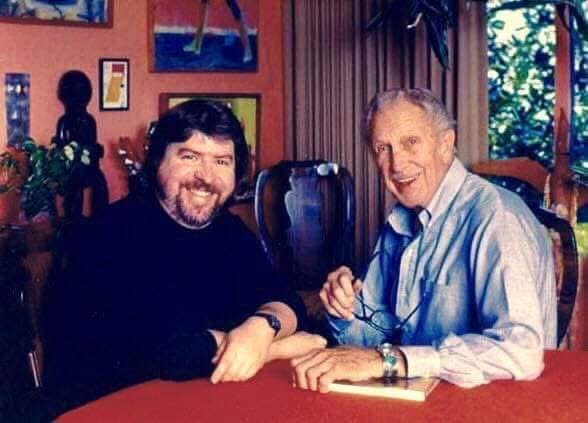 David with Vincent Price