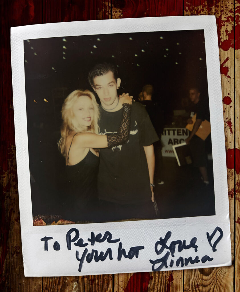 Peter and Linnea Quigley